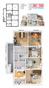 Prodej rodinného domu, 173 m², Kotopeky - 3