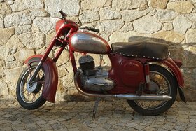 Jawa 175 typ 356 - motocykl s doklady STK 4 roky - 3