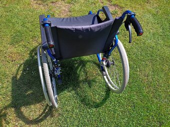 Invalidní vozík do 130kg jak nový - 3