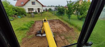 Výkopové práce bagrem - 3