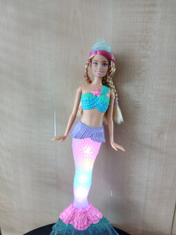 Barbie a tančící kůň, chodící kůň, svítící mořská panna - 3