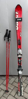 Lyžařský set dámský lyže lyžáky a hůlky - 3