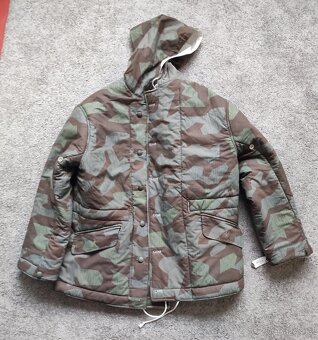 Zimní vatovaná bunda WH - oboustranná - 3