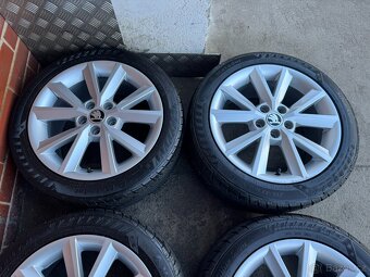 Alu 16" 5x100, škoda "ANTIA" zimní 80% F3 Rapid TOP - 3