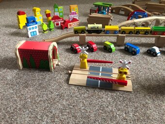 Dřevěné koleje a příslušenství - 3