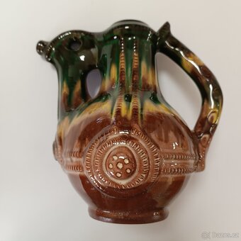 Keramická konvička se šálky - 3