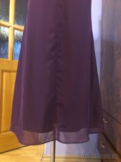 Šifonové elegantní šaty vel.36 - 3