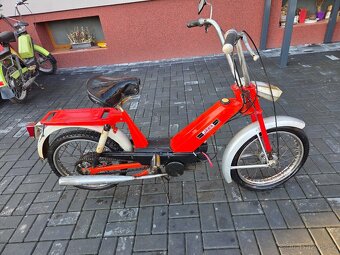 Babetta 207 s kartičkou, červená původní 2. - 3