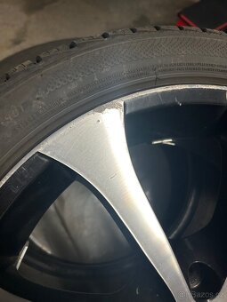 Alu kola 4x100, Opel Corsa s pneu M+S Fortune 215/45 R17 - 3