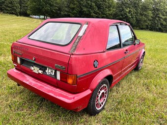 Vw Golf mk1 cabrio 1.8 72 kw 4/1990 karman - 3