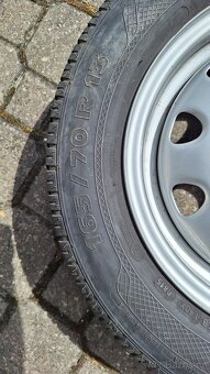 Disk Škoda Felicia R13 s pneu Kleber 165/70 - 3