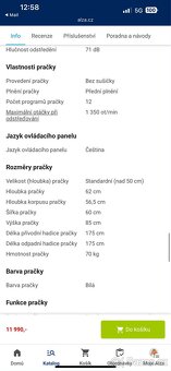 Pračka LG - 3