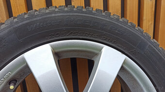 Alu kola VW Passat B7 6Jx16H2 ET44 vč. zimní pneu Hankook - 3