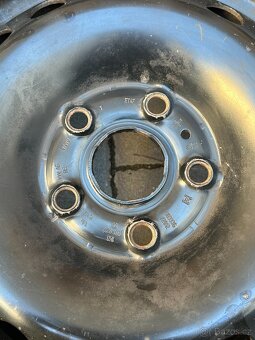 Originální plechové disky VW / Škoda 15” - 3