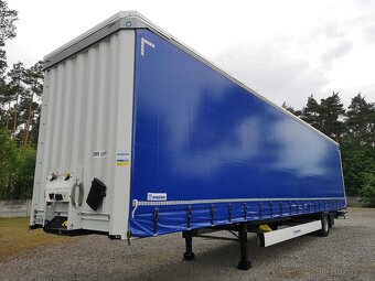 Jednoosý návěs lowdeck Krone r.v.2022. Málo jetý - 3