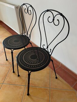Kovové židle - 3