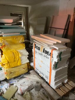 Polystyren, extrudovaný polystyren, izolační vata - 3