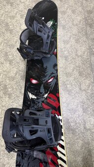 Donuts Snowboard 164cm s vázáním Flow - 3