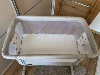 Lionelo - Dětská postýlka 3v1 AURORA šedá - 3