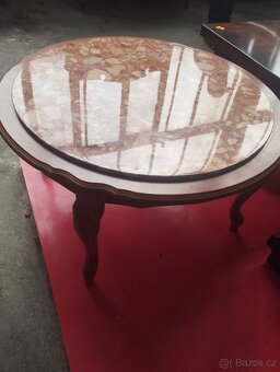 Stolek s mramorem - 3