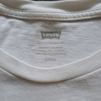 Bílé tričko Levi´s - 3