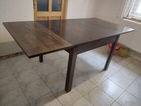Stůl-mořený dub - 3