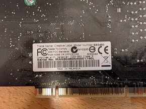 Creative Sound Blaster X-Fi XtremeMusic do PCI (SB0460) - 3