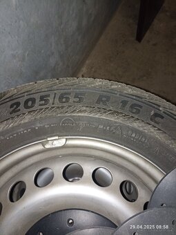 Originální sada celoročních pneu VW Transporter 5x120  R1 6 - 3