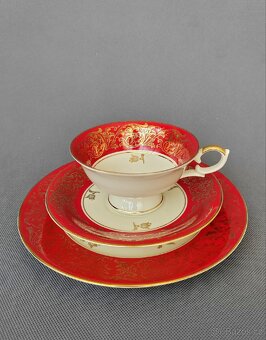 Krásná porcelánová čajová sada Alka Bavaria (1938-1958) - 3