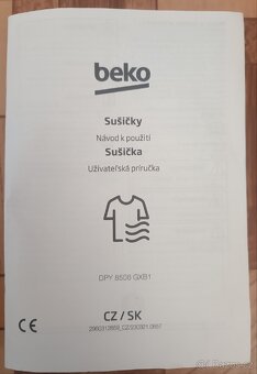 Sušička prádla Beko DPY 8506 - 3