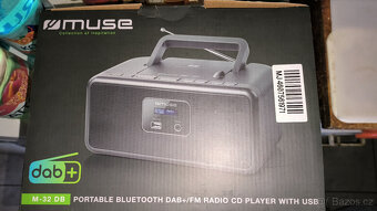 Rádio s CD, DAB+/FM, Bluetooth, USB/MP3 značky MUSE - 3