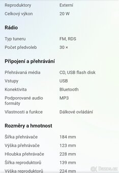 Mikrosystém Panasonic sa-pm250 - 3