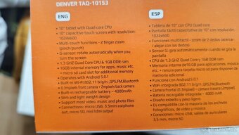 starší tablet 10.1" - 3