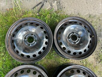 4 ks plechových disků Renault, Dacia 15" 4x100 et45 - 3