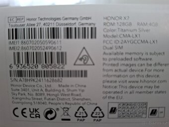 Honor X7 4G/128GB Titanium Silver - 3