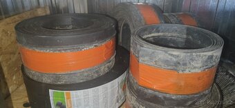 Obrubník zahradní v 12cm skrytý černý, 2mm - 3