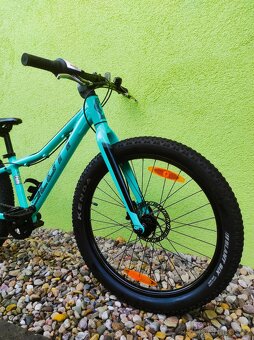 Značkové dětské kolo Scott Roxter 24" disc teal blue - 3