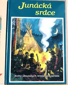 4x  komiks: Junák-Junácká srdce-Truhla pokladů Dobrodružství - 3