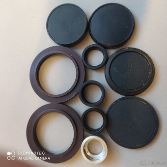 Popruh Nikon D750, různé krytky Canon, Olympus - 3