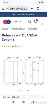 Rohová skříň - 3