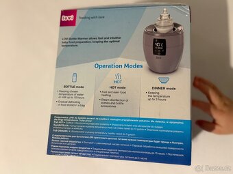 Lovi ohřívač lahví šedý - 3