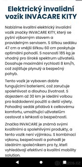 Elektrický invalidní vozík - 3