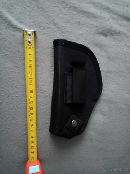 Pouzdro na pistol oboustranné černé - 3