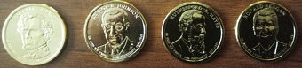 Slavné americké prezidentské dolary – lux.sběratelská sada - 3