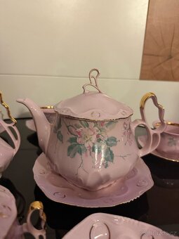 Růžový porcelán-retro - 3