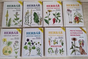 Herbář léčivých rostlin Janča Zentrich - Ucelená sada 8ks - 3