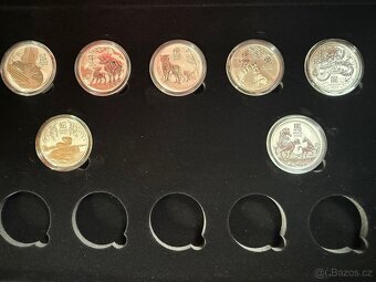 Komletní serie Lunární kalendář III Lunar 7x 1/2oz v etui - 3