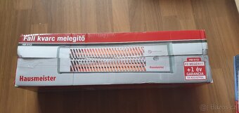 Elektricky ohřívač teplovzdušný ventilátorv a Hausmeister I - 3