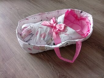 Souprava pro panenky do kočárku /kolibky - 3