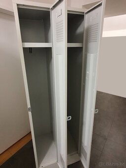 plechová šatní skříň – skříně 2 boxy, DOPRAVA - 3